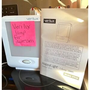 VERILUX HAPPY LIGHT 4500 NATURAL SPECTRUM ENERGY Seasonal Affect Disorder
